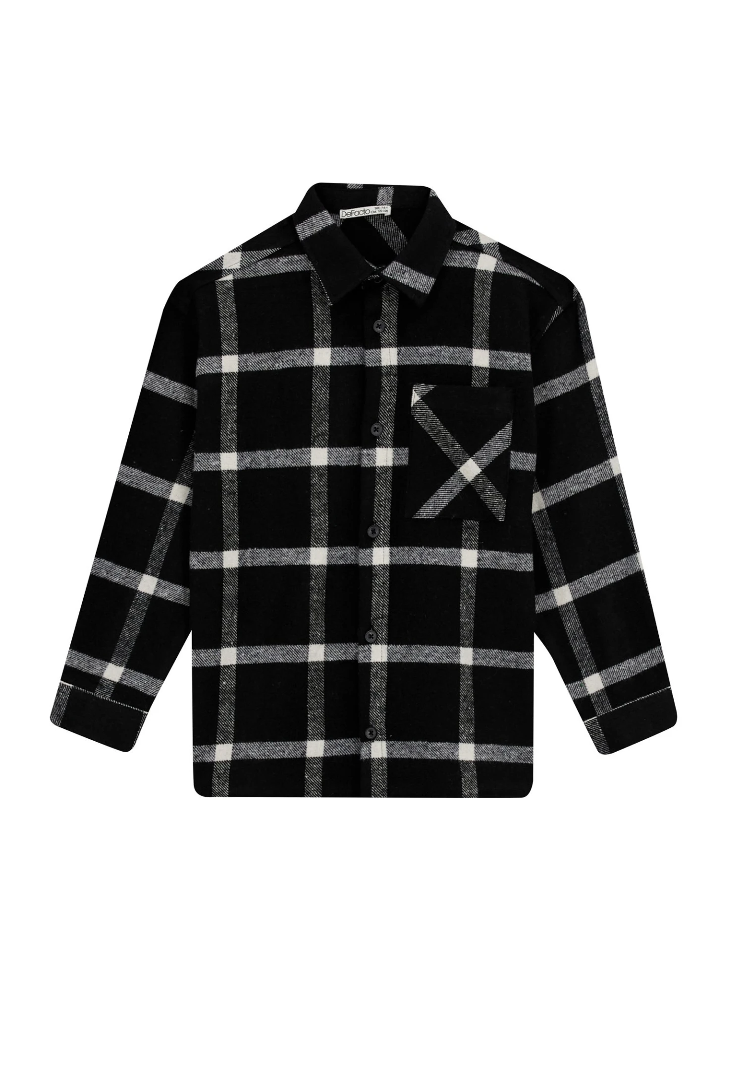 DeFacto Oversize Fit - Overhemd - Navy 3 DeFacto Oversize Fit - Overhemd - Navy