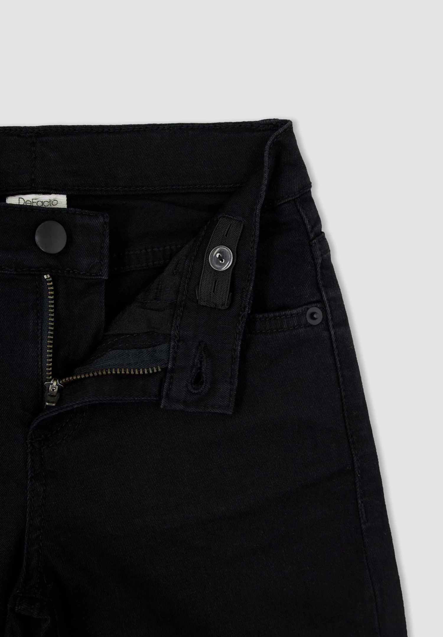 DeFacto Jeansshort - Black 6 DeFacto Jeansshort - Black - Afbeelding 4