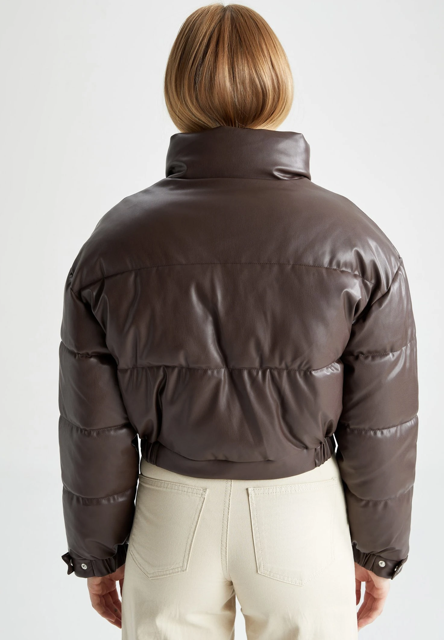 DeFacto Regular Fit - Winterjas - Brown 5 DeFacto Regular Fit - Winterjas - Brown - Afbeelding 3